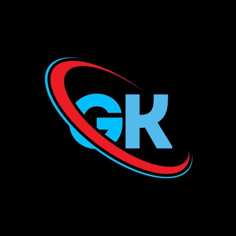 GK logo. GK design. Blue and red GK letter. GK letter logo design. Initial letter GK linked circle uppercase monogram logo. Gk Image Logo, S Letter Images, Letter Images, Birthday Captions Instagram, Blue And, Birthday Captions, Letter Logo Design, Initial Letter, Initial Letters