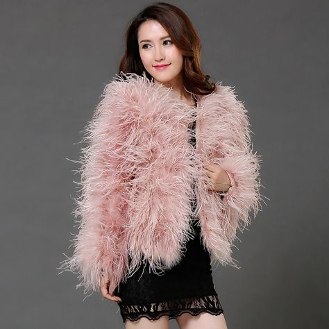 wedding High quality jacket Fur Coat Short, Winter Wedding Fur, Fur Bolero, Fur Jacket Women, Feather Coat, Wedding Fur, Luxury Brides, Coat With Fur, Feather Jacket