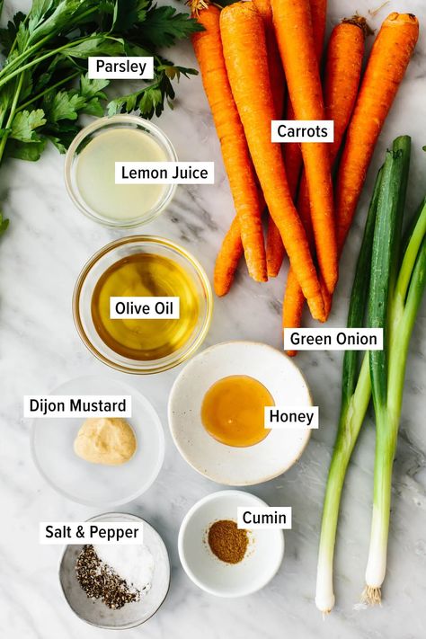 Herb Dressing Recipe, Lemon Dijon Vinaigrette, Turnip Salad, Grated Carrot Salad, Cumin Spice, Carrot Salad Recipes, Eating Carrots, Julienned Carrots, Dijon Vinaigrette