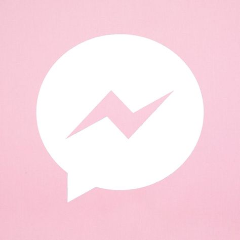 Messenger App Icon, Pink Apps, Iphone Organization, Ios App Icon Design, Iphone Photo App, Homescreen Iphone, Pink Pin, Pastel Pink Aesthetic, Ios App Icon