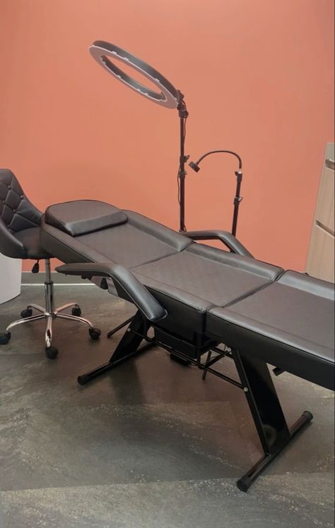 I finally upgraded my massage table to this new facial bed on Amazon and I am SO happy! Now I can sit my clients up to map out their eyebrows. I can raise and lower my clients back and legs and I have double the space in my salon. Click the link below for details 💖🦋 #amazonfinds #amazonfavorites #browartistmusthaves #estheticianroomideas Facial Bed, Tattoo Table, Esthetician Room, Brow Artist, Massage Table, Facial Spa, Professional Tattoo, Microblading, Esthetician