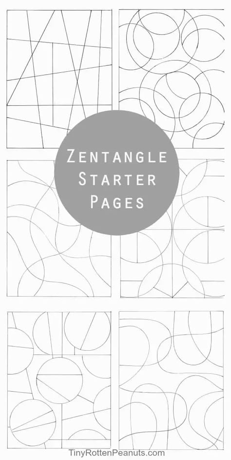 How to Zentangle - Tutorial For Kids and Adults in 2024 · Craftwhack Zantangle Art, Easy Zentangle, Zentangle Tutorial, Zen Doodles, Tangle Doodle, Zentangle Ideas, Zen Tangles, Zentangle Designs, Art Zentangle