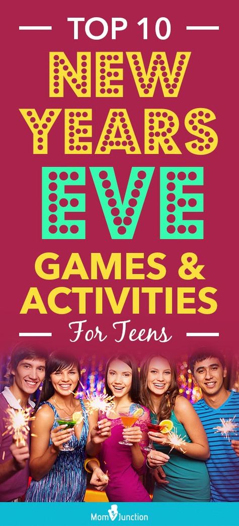 Hourly Activities For New Years Eve, Nye Games For Teens, New Year's Eve Activities For Teens, Party Games New Years Eve, New Year’s Party For Teens, New Years Eve Teen Activities, New Year’s Eve Game Ideas, New Years Party Teenagers, New Years Eve For Kids Activities