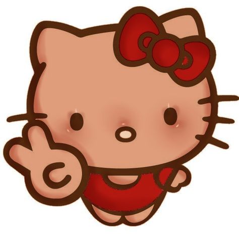 Brown Hello Kitty With Glasses, Hello Kitty Tdi Pfp, Light Skin Hello Kitty Pfp, Brown Skin Hello Kitty, Light Skin Hello Kitty, Brown Hello Kitty, Hello Kitty Pfp, Kitty Pfp, Hello Kitty Wallpaper Hd