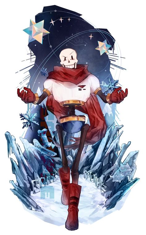 Underswap Papyrus, Silly Skeleton, Undertale Papyrus, Ut Art, Undertale Drawings, Undertale Art, Undertale Fanart, Video Game Characters, Undertale Au