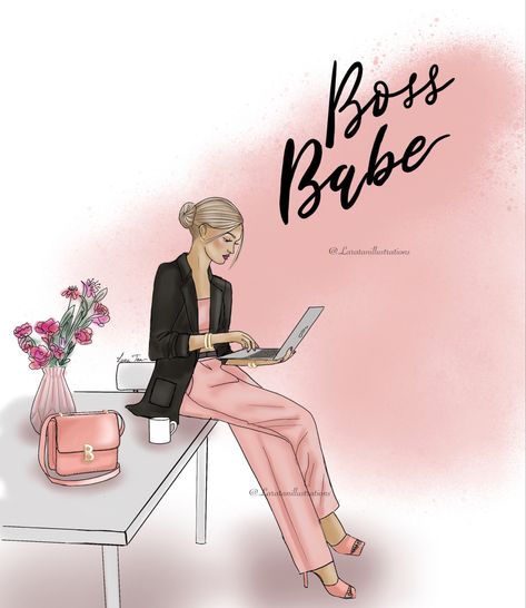 Boss babe, boss lady fashion illustration, art print, motivational monday illustration, monday vibes, office Boss Babe Illustration, Monday Illustration, Lady Illustration, Monday Vibes, Woman Office, Birthday Card Craft, Lady Fashion, Illustrators On Instagram, Fashion Illustrator