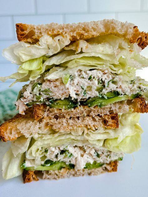 Lunch Sandwich Recipes, The Best Chicken Salad, Shredded Chicken Sandwiches, Best Chicken Salad, Best Chicken Salad Recipe, Chicken Salad Sandwich Recipe, Chicken Stock Recipe, Sandwich Salad, Baked By Melissa