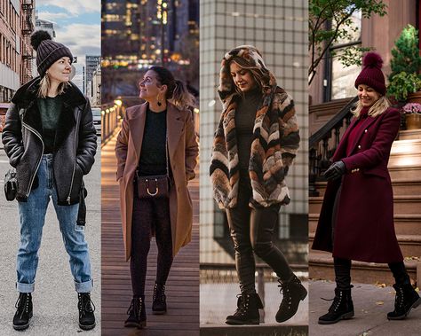 Winter Outfits New York City, Outfit In New York, Nyc Fashion Winter, New York Winter Outfit, Winter In New York, New York October, Outfits New York, New York February, Bota Over