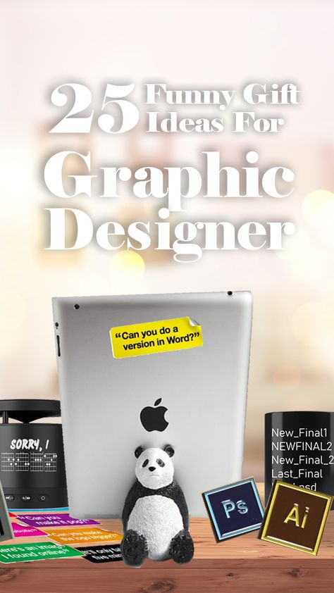 Do you have a friend, a family member, or a special someone who is a graphic designer and have been wondering what the best gift to get for them? Below are some funny gifts for graphic designers that will give them a little smile at the very least. #christmas ideas #gift ideas #the best gift #christmas gift ideas #useful gifts #christmas gift #gifts #gifts for christmas #cool gift Design Gift Ideas, Gift For Graphic Designer, Gifts For Graphic Designers, Graphic Design Gifts, Funny Mouse, Graphic Design Humor, Halloween Wallpaper Iphone Backgrounds, Funny Presents, Work Anniversary