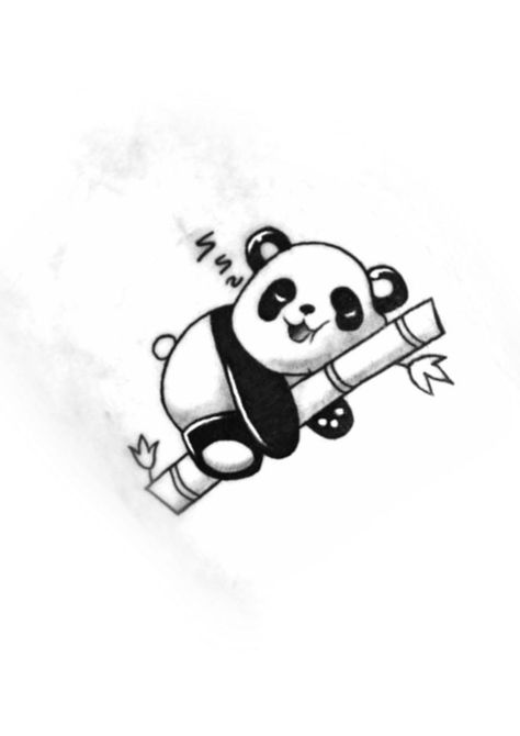 Tattoo Designs Stomach, Tattoo Design For Back, Cute Panda Couple, Easy Tattoo Designs, Panda Tattoo Design, Panda Sketch, Panda Couple, Panda Bear Tattoos, Panda Background