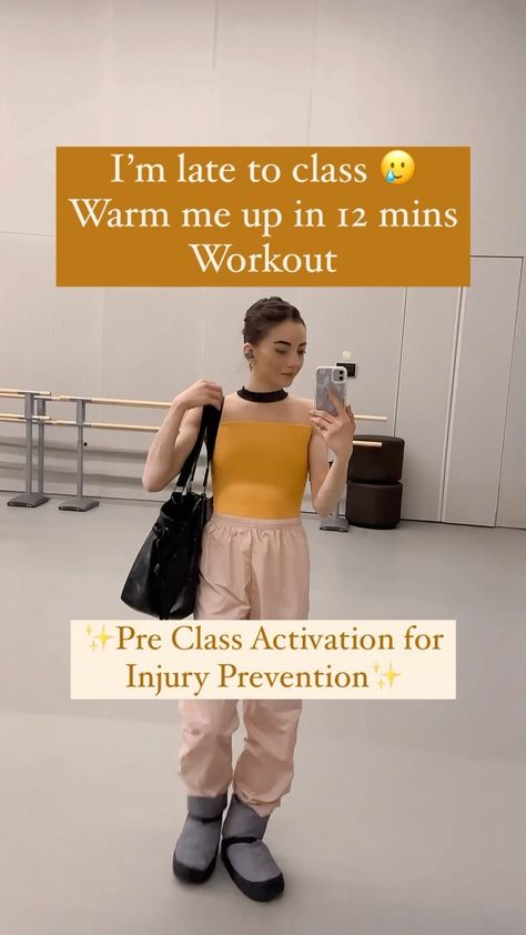 ✨Screenshot & Add it to your Routine! ⬆️ This is literally how I warmup everyday 🥰 Warming up before class is crucial for dancers to… | Instagram Ballet Warm Up Routine, Dance Warm Up Routine, Ballet Warm Up, Dance Warm Up, Warm Up Routine, Ballet Class, Ballet Girls, Warming Up, Yoga Stretches