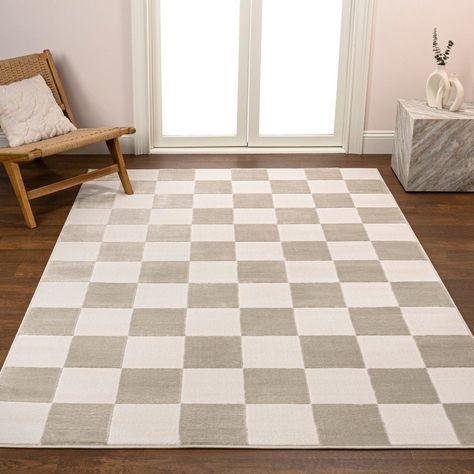 Free Beginners Guide to a Beautiful Green Living Room Black And White Living Room Rug Ideas, Beige Checkered Rug, Living Room With Checkered Rug, Checker Rug Living Room, Cream Checkered Rug, Checkered Rug Living Room, Boy Nursery Rug, Nursery Rugs Neutral, Playroom Rugs