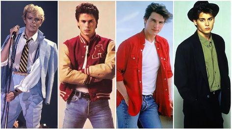 80s Fashion for Men (How to Get the 1980’s Style) - The Trend Spotter 80s Fashion Men Outfits, Mens 80s Outfits, Boys 80s Fashion, 80s Outfits Men, 80s Men Fashion, 80s Fashion For Men, 1980s Mens Fashion, 80s Fashion Icons, 80s Mens Fashion