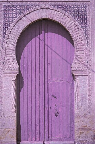 Purple Door, When One Door Closes, Lavender Aesthetic, Cool Doors, Purple Love, All Things Purple, Old Doors, Unique Doors, Beautiful Doors