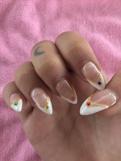 Sailor Mars Nail Art, Nail Designs Sailor Moon, Sailor Moon Inspired Nails Simple, Sailor Scout Nails, Sailor Moon Gel Nails, Sailormoon Nail Design, Sailor Moon Nails Simple, Sailor Moon Themed Nails, Sailor Jupiter Nails