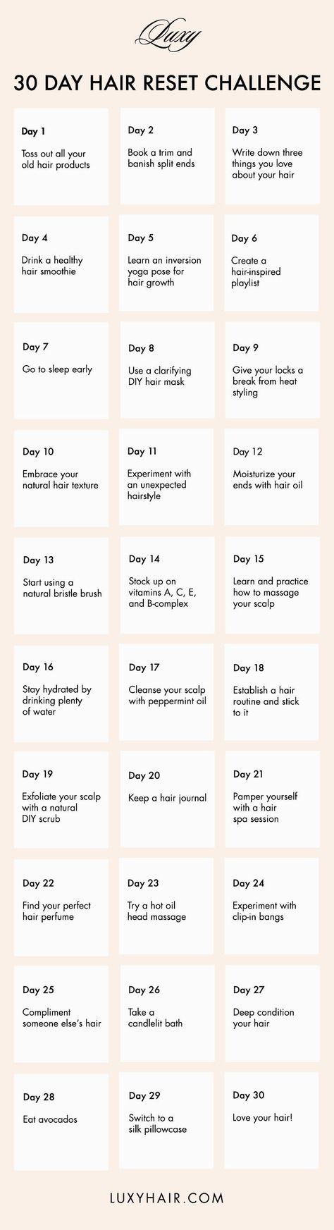 30 Days Hair Care Challenge, Hair Care Challenge 30 Day, Haircare Routine For Damaged Hair, 30 Days Hairstyles Challenge, 30 Day Hair Challenge, Hair Growth Challenge 30 Day, 1 Month Hair Growth Challenge, Hair Routine For Dry Damaged Hair, Hair Care Challenge