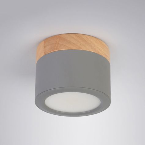 This modern and stylish Cylinder Flush Mount Ceiling Fixture is a perfect addition for an updated and modern look to your room. With a size of 4 and under and a length of 3.5, it can fit perfectly in any small place. The fixture width and height is 3.5 and 2 respectively, making it a great arrangement for tight spaces. The Color of this product is a mix of Grey, Green, and White and it also offers a choice of White Warm and Natural Color temperatures. It is fitted with a maximum bulb wattage of Metal Cylinder, Light Fixtures Bedroom Ceiling, Lead Metal, Ceiling Lamps Bedroom, Bamboo Pendant Light, Industrial Light Fixtures, Ceiling Light Fixture, Wood Shades, Hanging Pendant Lights