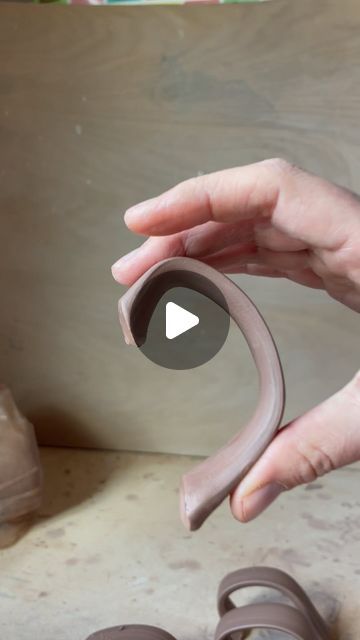 D Whigham Ceramics on Instagram: "The long awaited handle video!  Let me know if you have questions and I’m sorry my kiln is ticking in the background of the audio! . . . #dwhighamceramics #pulledhandle #ceramichandle #howtovideo #handmademug #wheelthrownceramics #howitsmade #ceramicstutorial" Ceramic Coffee Mug Design, How To Make A Handle For A Mug, Sauce Dish Ceramic, Clay Mug Handles, Ceramic Mug Handles Ideas, Mug Handles Unique, Ceramic Handles Ideas, Mug Handle Ideas, Slab Mug Ideas