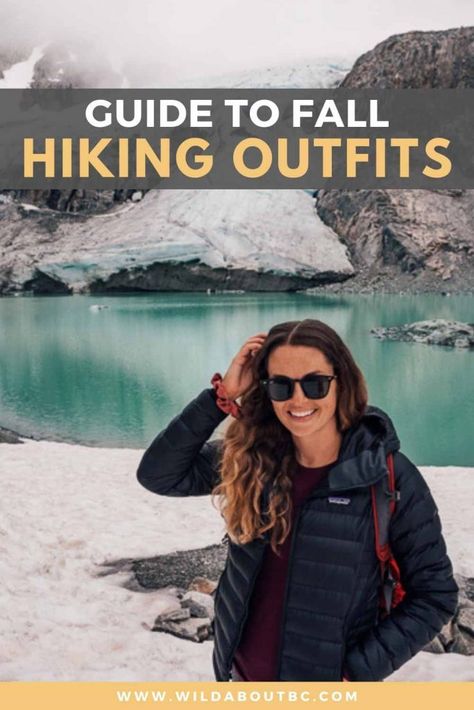 Hiking Outfit 50 Degrees, Fall Hiking Outfits For Women Casual, 50 Degree Hiking Outfit, What To Wear Hiking Fall, Fall Outfits Hiking, Hiking Outfit Women Fall, Hiking Outfit Fall Outdoors, Fall Hiking Clothes, Hiking Outfits Fall