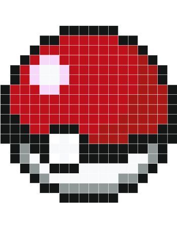 Grille Pixel Art, Pixel Art Minecraft, Modele Pixel Art, Pixel Art Pokemon, Pokemon Perler Beads, Art Perle, Easy Pixel Art, Pixel Art Templates, Motifs Perler