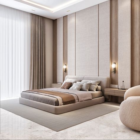 KW | MASTER BEDROOM :: Behance Bedroom Inspirations Master Japandi, Contemporary Luxe Bedroom, Interior 2023, Bedroom Behance, Contemporary Luxe, Japanese Modern House, Bedroom Inspirations Master, Luxe Bedroom, I Graduated