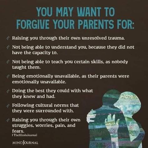 Forgive Your Parents, Adult Children Quotes, Wild Women Sisterhood, Emotionally Unavailable, Inner Child Healing, Emotional Awareness, Mental And Emotional Health, Forgiving Yourself, Quotes For Kids