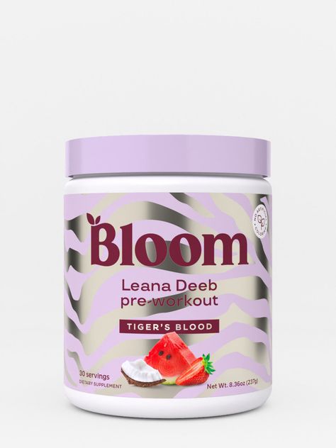 Bloom Pre Workout, Leana Deeb, Protein Goals, Preworkout Drink, Daily Protein, Curly Hair Accessories, No Energy, Whey Isolate, Healthy Food Motivation