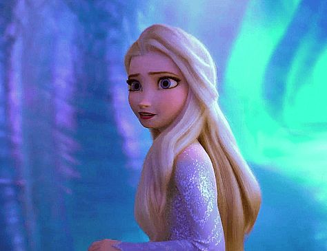 Elsa White Dress, Elsa Gif, Elsa Singing, Characters Singing, Elsa Frozen 2, Frozen Gif, Elsa And Jack Frost, Elsa And Jack, Frozen 2 Elsa