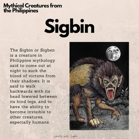 Philippine Mythological Creatures, Mythical Creatures Philippines, Filipino Creatures, Filipino Monsters, Philippine Culture Art, Filipino Mythical Creatures, Philippine Mythical Creatures, Precolonial Philippines, Scary Myths