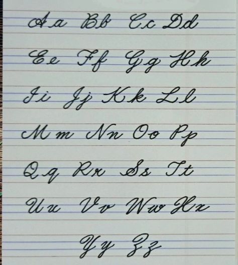 Handwriting Styles Letters, Capital Cursive Letters Worksheets, How To Write In Cursive, English Cursive Writing, Better Handwriting, French Cursive, Cursive Numbers, Amazing Handwriting, Handwriting Cursive