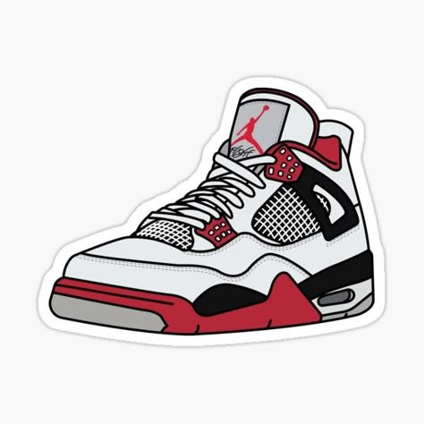 Jordan Shoes Stickers, Papercraft Shoes, Sneakers Stickers, Sneakers Drawing, Black Hair Aesthetic, Rug Hooking Designs, Gym Art, Nike Retro, Sneaker Art