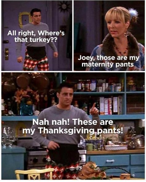 V thankful for this show Happy Thanksgiving Memes, Joey Friends, Funny Jok, Funny Romance, Friends Thanksgiving, Friends Tv Series, Friends Moments, Friend Memes, Tv Quotes