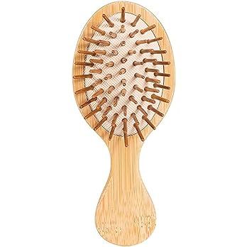 Sofmild Mini Cute Travel Bamboo Hair Brush for Women/Men/Kids - Anti-Static Pocket Size Detangling Brush Glide Through Tangles with Ease : Amazon.ca: Health & Personal Care Bamboo Hair Brush, Mini Cute, Detangling Brush, Hair Brush, Women Men, Bamboo, For Women, Hair, Travel