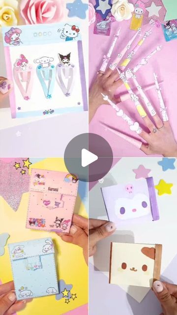 Sheila Jimenez Mota on Instagram: "💫 4 DIY Sanrio 💫 #diy #tutorial #craft #manualidades #art #reels" Sanrio Crafts, Sanrio Diy, Art Reels, Kawaii Manga, Birthday Card Printable, Card Printable, Birthday, Instagram, Art