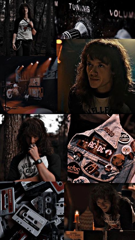 Eddie Wallpaper, Eddie Munson Wallpaper, Aesthetic Rock, Lockscreen Aesthetic, Eddie Munson, Wallpaper For Your Phone, Background Design, Stranger Things, Geek Stuff