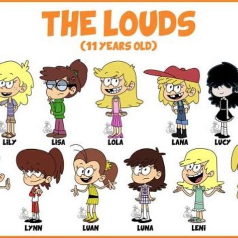 I found this cute picture of all the Louds if they were all Lincoln's age! #TheLoudHouse Loud House Sisters, Loud House Movie, Luna Loud, The Loud House Fanart, House Cartoon, Sister And Brother, Loud House Characters, The Casagrandes, House Fan