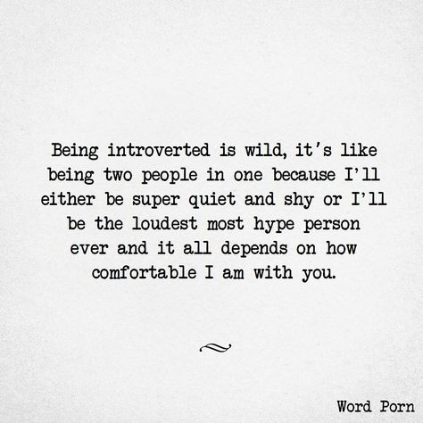 Being introverted is wild. Extrovert Quotes, Shy Quotes, Shy People Problems, Introvert Personality, Share Quotes, Shy People, Introvert Quotes, Funny Nurse Quotes, Introvert Humor