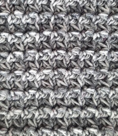 Crochet Trinity Stitch Tutorial Trinity Crochet Stitch, Trinity Stitch Crochet, Crochet Trinity Stitch, Trinity Stitch, Stitch Tutorial, All Free Crochet, The Trinity, Easy Stitch, Stitch Crochet