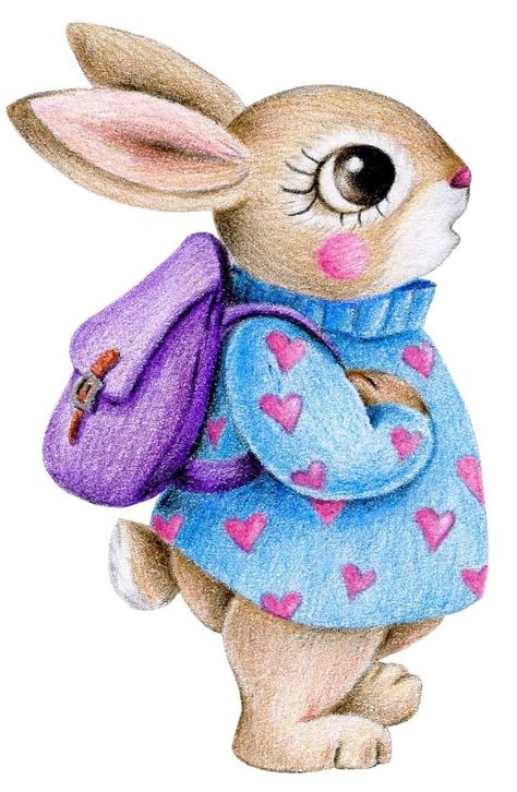 Cute Rabbit Drawing, Pencil Colour Painting, Colour Pencil Drawing, Hilarious Dogs, Butterfly Art Drawing, Color Pencil Sketch, Buddha Art Drawing, Rabbit Drawing, Remove Bg