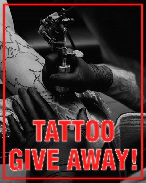 Don't forget about our tattoo giveaway with @jayblacktattoo !! Go check out the original post for all the details on how to enter!  #beststudioever Post Malone Quote Tattoo, Tattoo Giveaway Post, Tattoo Master, Angel Tattoo Men, Book App, Free Tattoo, Big Tattoo, Lower Back Tattoos, All Tattoos