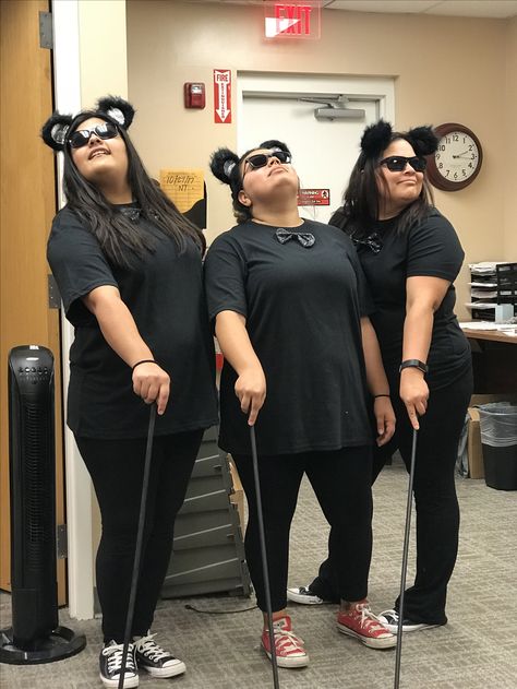 3 Blind Mice Office Group Halloween Costumes, Three Blind Mice Costume, 3 Blind Mice, Office Halloween Costumes, Costumes For Work, Mom Halloween Costumes, Nurse Halloween Costume, Halloween Costumes For Work, Teacher Halloween Costumes