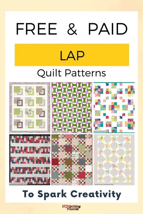 Top 10 Free Lap Quilt Patterns ( 8 Bonus Patterns For Sale) Lap Quilts Patterns Free, Charity Quilts Patterns Free, Free Lap Quilt Patterns, Lap Quilt Patterns Free, 12 Inch Quilt Block Patterns Free, Quilt In A Day Patterns Free, Free Fat Quarter Quilt Patterns, Missouri Quilt Tutorials, Charm Pack Quilt Patterns