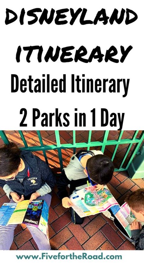 Disneyland And California Adventure In One Day, Disneyland Itinerary 2 Day, California Adventure Itinerary, Disneyland Itinerary, Princess Training, Disney Itinerary, California Disneyland, Disneyland And California Adventure, Disneyland Trip Planning