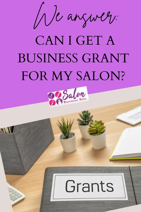 Yes, like almost any small business, salons do qualify for small business grants that can help you both establish and grow your salon business. As a bonus, we are going to take a look at the necessary steps to secure a business grant for your salon! Small Business Grants, Application Writing, Grant Proposal, Grant Application, Salon Business, Business Grants, Salon Equipment, Hair Stylist Business, Business Loans