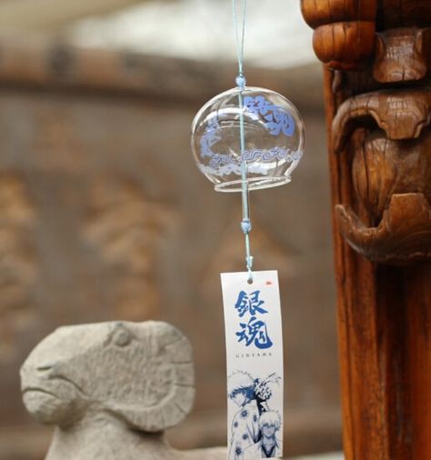 Ideas Cuarto, Japanese Wind Chimes, Glass Wind Chimes, Visual Studio, Diy Wind Chimes, Home Window, Japanese Decor, Stained Glass Lamps, Japan Aesthetic