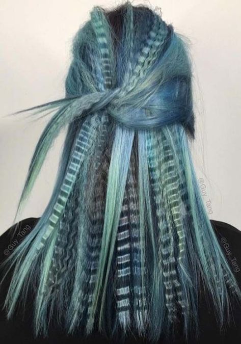 Crimped Hair, Creative Hairstyles, Dye My Hair, Hair Reference, Hair Inspo Color, Hair Envy, Green Hair, Aesthetic Hair, Pretty Hairstyles