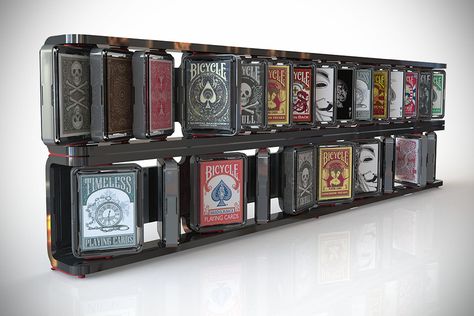 Orbiter Playing Card Display Playing Cards Display, Card Deck Display, Playing Card Collection Display, Card Collection Display, How To Alter Playing Cards, Playing Card Display Case, Cd Playing Card Holder, Playing Card Collection, Tarot Card Collection Storage