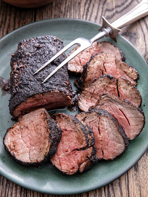 Beef Tenderloin Recipe, Saveur Recipes, Venison Stew, Beef Tenderloin Recipes, Beef Tenderloin Roast, Holiday Roasts, Tenderloin Roast, Tenderloin Recipe, Leg Of Lamb