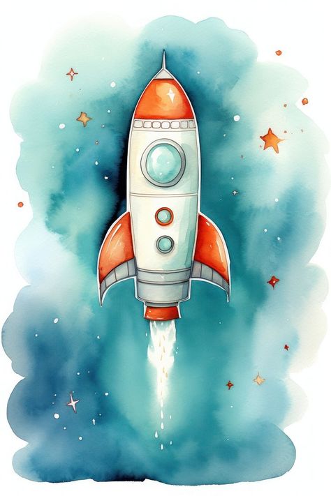 Rocket spacecraft spaceplane graphics. | Premium Photo Illustration - rawpixel Rocket Drawing Aesthetic, Rocket Ship Art, Rocket Drawing, Spaceship Illustration, Astronaut Illustration, Art Boy, Paper Airplane, Rocket Ship, Paper Airplanes