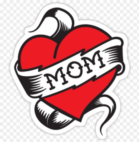 I Love My Mom Tattoo, Mom Symbol, I Love Mom Tattoo, Love Mom Tattoo, Horizontal Illustration, Tattoo Mother, Mom Heart Tattoo, Tattoo Png, Mum Tattoo